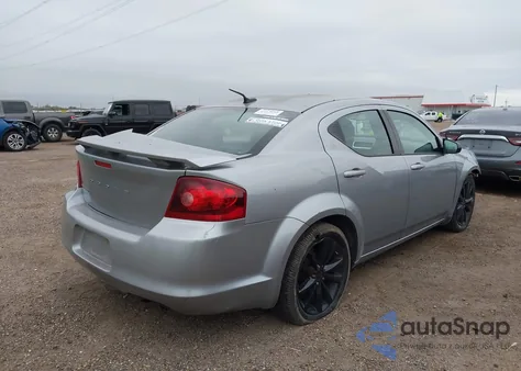 2014 Dodge Avenger Se z USA, uszkodzony, nr VIN 1C3CDZABXEN155398
